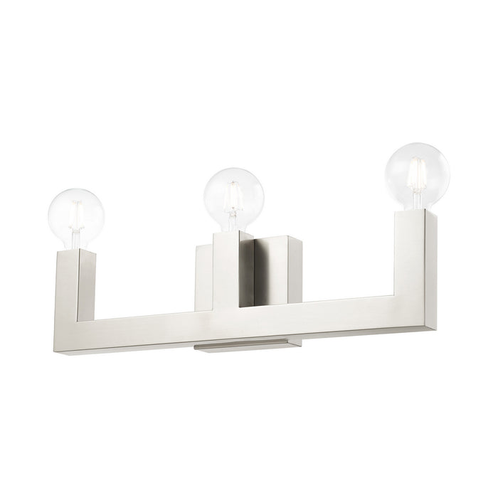 Solna Vanity Light-Bathroom Fixtures-Livex Lighting-Lighting Design Store