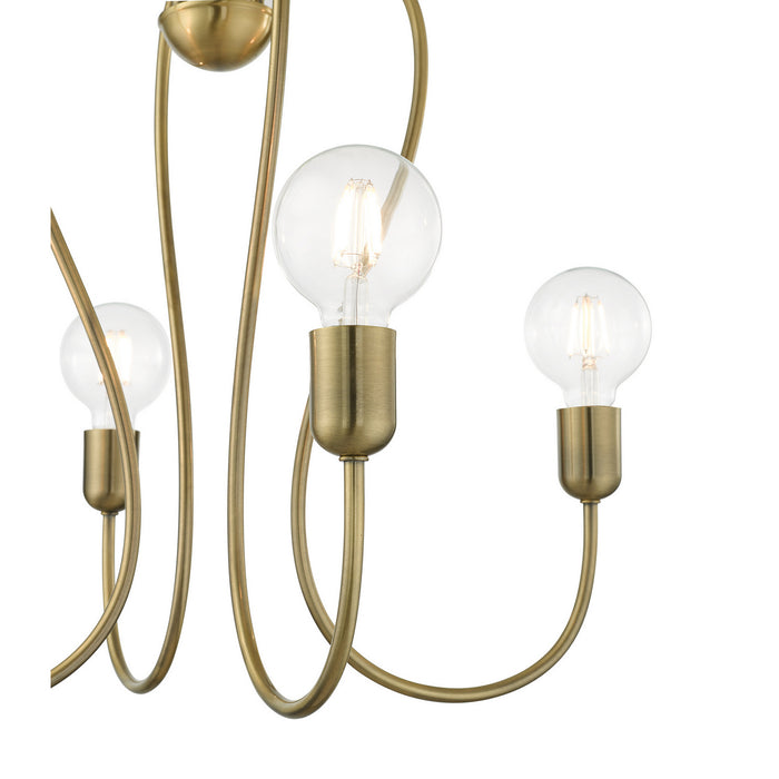 Lucerne Chandelier-Mini Chandeliers-Livex Lighting-Lighting Design Store