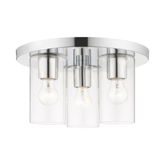 Zurich Flush Mount-Flush Mounts-Livex Lighting-Lighting Design Store