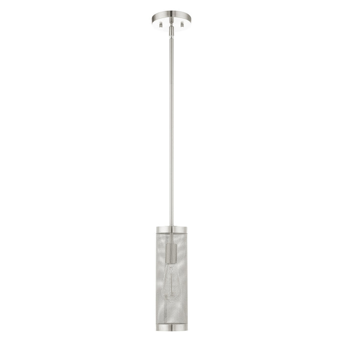 Industro Pendant-Mini Pendants-Livex Lighting-Lighting Design Store