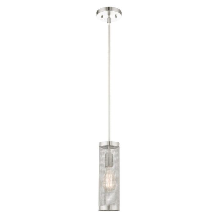 Industro Pendant-Mini Pendants-Livex Lighting-Lighting Design Store