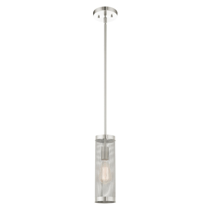 Industro Pendant-Mini Pendants-Livex Lighting-Lighting Design Store