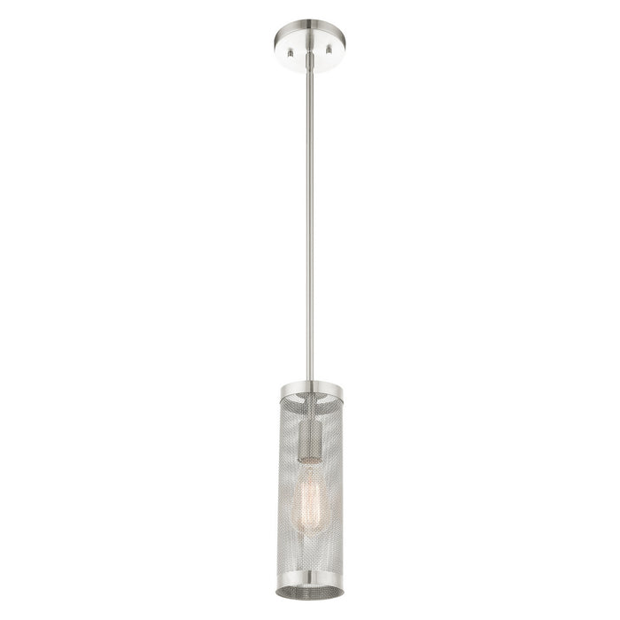 Industro Pendant-Mini Pendants-Livex Lighting-Lighting Design Store