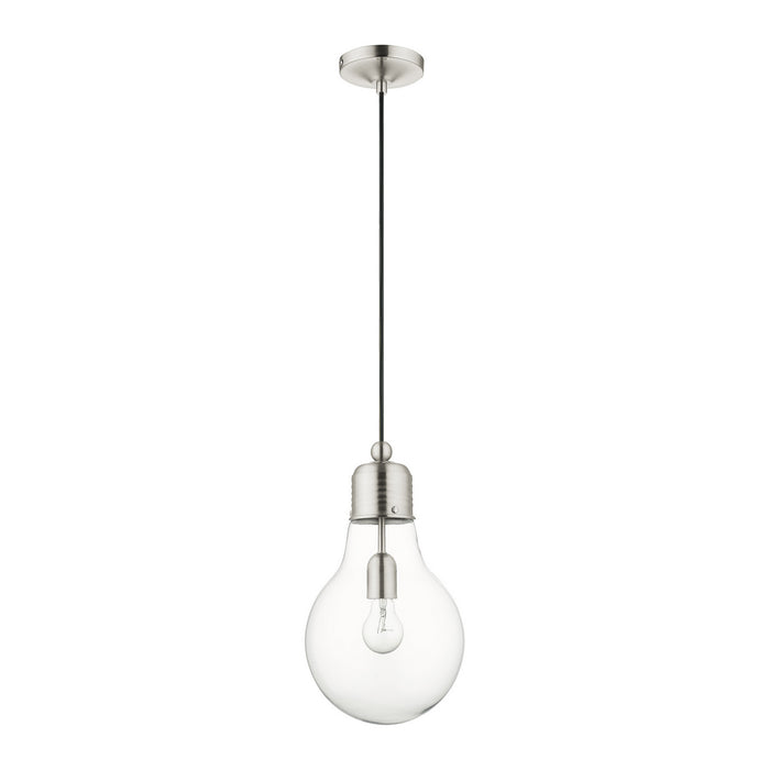 One Light Pendant-Mini Pendants-Livex Lighting-Lighting Design Store