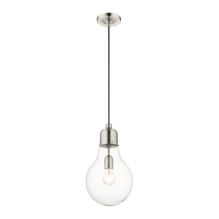 One Light Pendant-Mini Pendants-Livex Lighting-Lighting Design Store