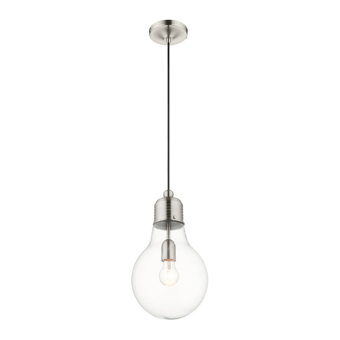 One Light Pendant-Mini Pendants-Livex Lighting-Lighting Design Store