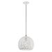 Chantilly Pendant-Mini Pendants-Livex Lighting-Lighting Design Store