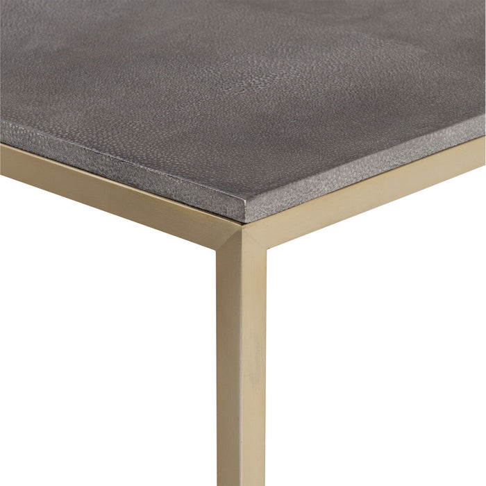 Uttermost - 25370 - Coffee Table - Trebon - Stainless Steel