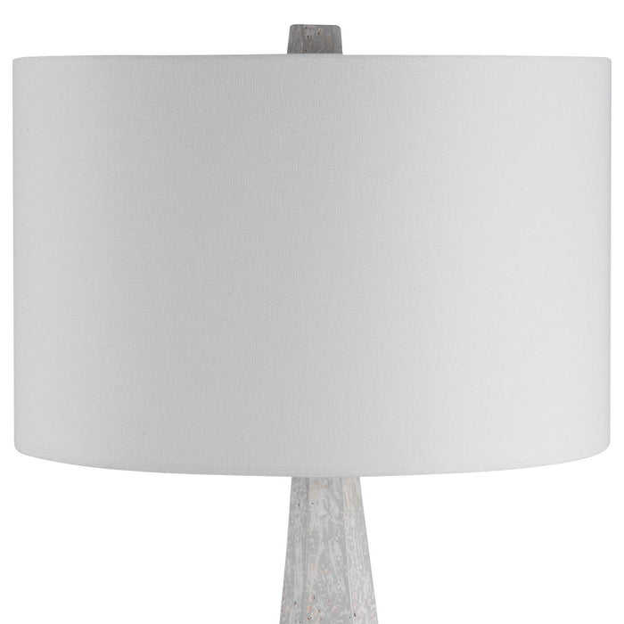 Uttermost - 28287 - One Light Table Lamp - Apollo - Brushed Nickel