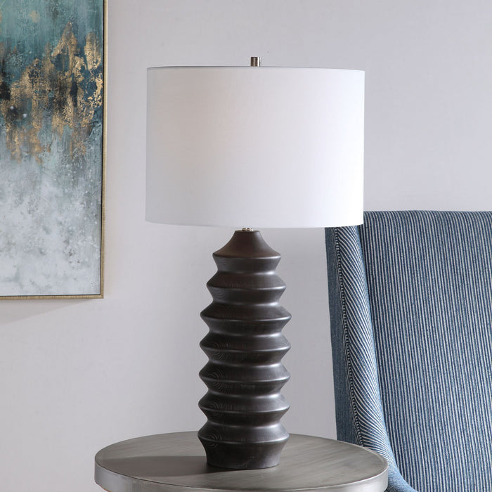Uttermost - 28288-1 - One Light Table Lamp - Mendocino - Rustic Black