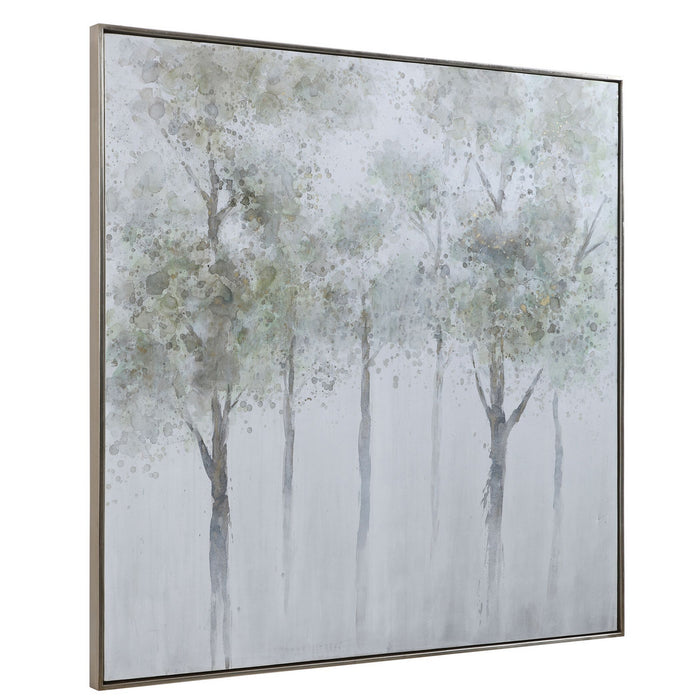 Uttermost - 35371 - Landscape Art - Calm Forest - Silver