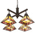 Four Light Chandelier-Large Chandeliers-Meyda Tiffany-Lighting Design Store