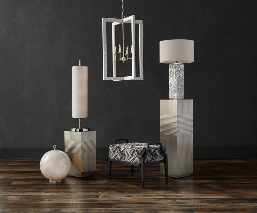 Arietta Chandelier-Foyer/Hall Lanterns-Currey and Company-Lighting Design Store