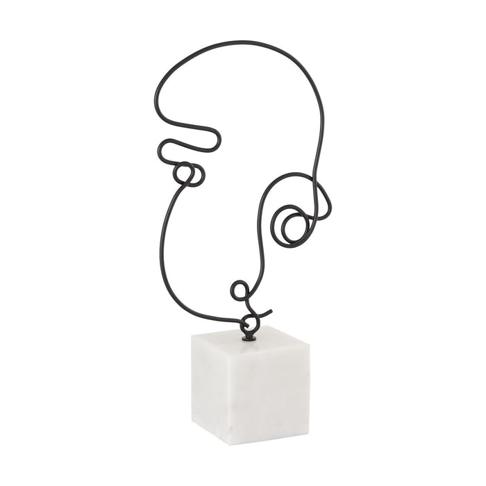 Line Drawing Sculpture-Home Accents-ELK Home-Lighting Design Store