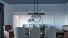 Melville Island Chandelier-Linear/Island-Quoizel-Lighting Design Store