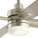 Kichler - 330140NI - 52``Ceiling Fan - Lija - Brushed Nickel