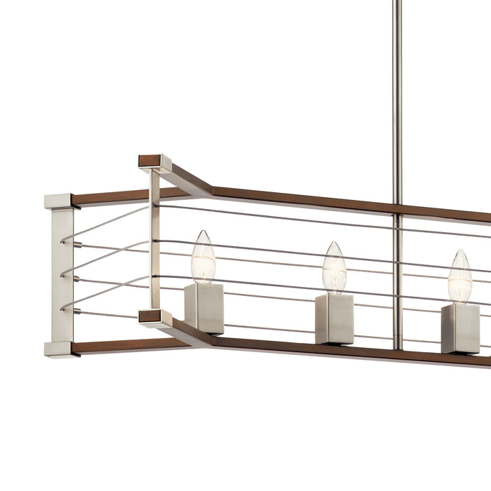 Lente Linear Chandelier-Linear/Island-Kichler-Lighting Design Store