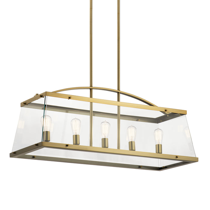 Darton Linear Chandelier-Linear/Island-Kichler-Lighting Design Store