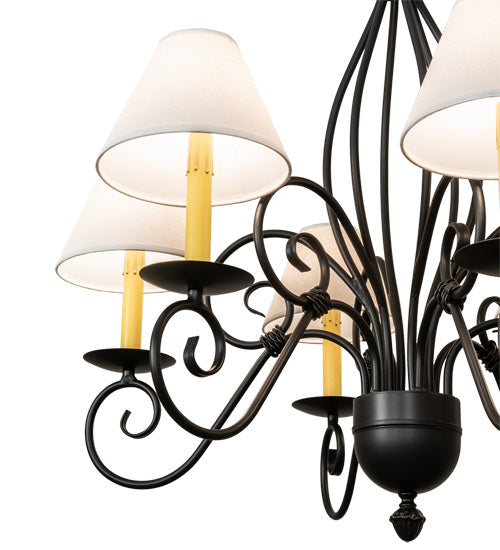 Six Light Chandelier-Mid. Chandeliers-Meyda Tiffany-Lighting Design Store