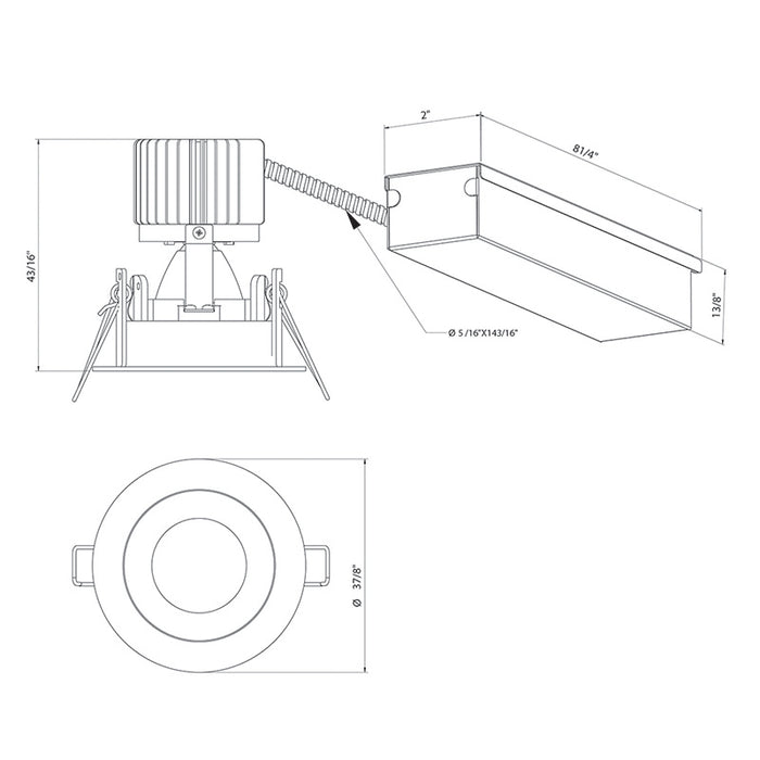 Eurofase - 28719-30-014 - One Light Downlight - White