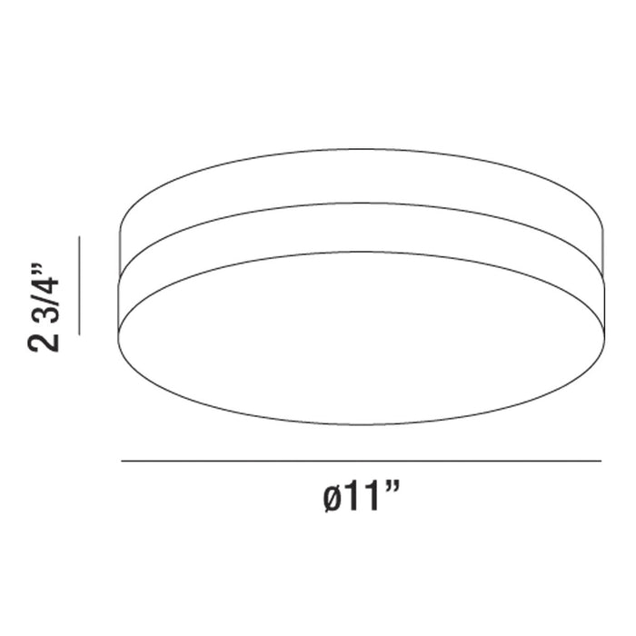 Eurofase - 30152-014 - LED Flush Mount - Koss - Chrome