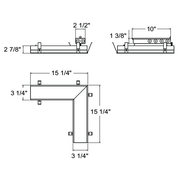 Eurofase - 30346-017 - L-Type Panel - White