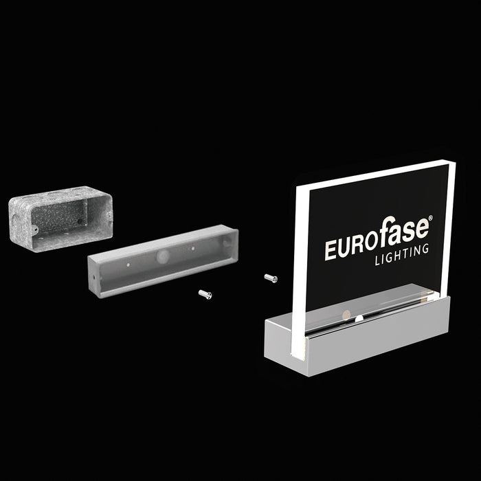 Eurofase - 31436-014 - LED Outdoor Lantern - Halpern - Platinum