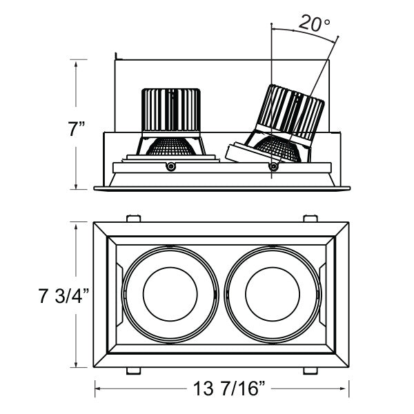 Eurofase - TE132LED-30-4-0N - LED Recessed - Platinum