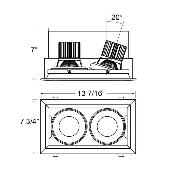 Eurofase - TE132LED-35-2-0N - LED Recessed - Platinum