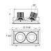 Eurofase - TE132LED-35-2-0N - LED Recessed - Platinum