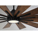 Meridian - M2024MBK - 60" Ceiling Fan - Farmhouse - Matte Black