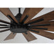 Meridian - M2024MBK - 60" Ceiling Fan - Farmhouse - Matte Black