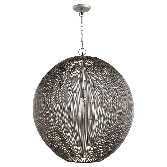 Quorum - 831-26-93 - One Light Pendant - Artisan Pendants - Charcoal
