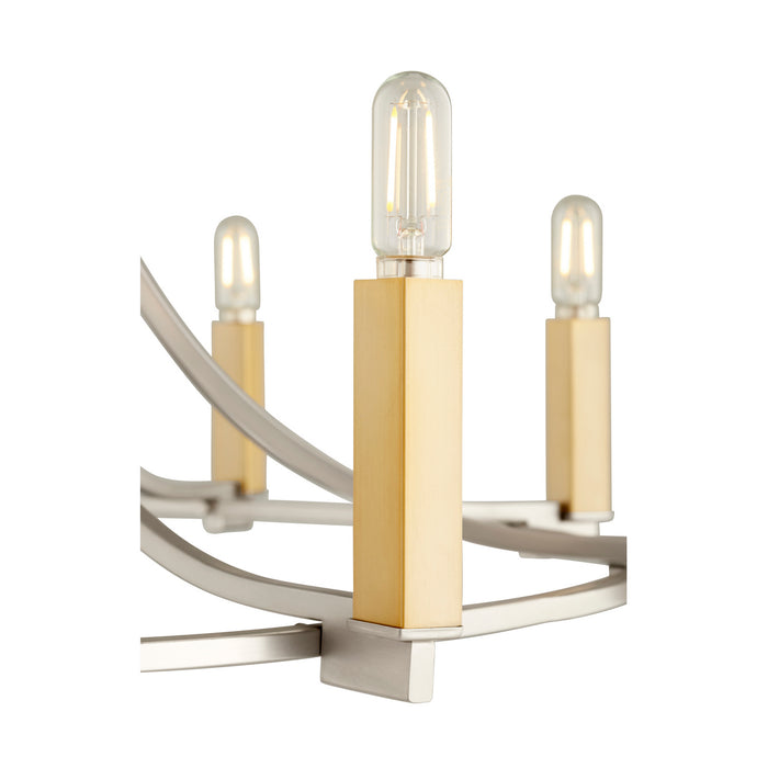 Olympus Chandelier-Mid. Chandeliers-Quorum-Lighting Design Store