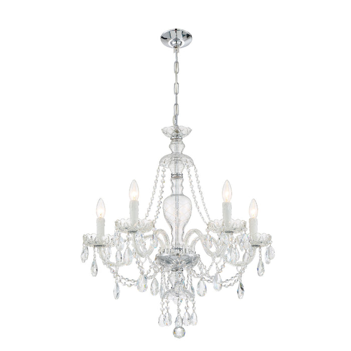 Candace Chandelier-Mini Chandeliers-Crystorama-Lighting Design Store