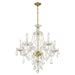 Candace Chandelier-Mid. Chandeliers-Crystorama-Lighting Design Store