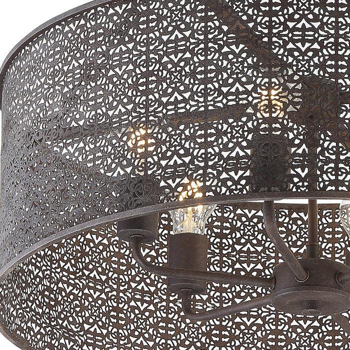 Jasmine Chandelier-Mid. Chandeliers-Crystorama-Lighting Design Store