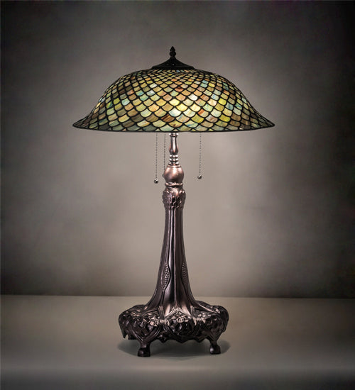 Three Light Table Lamp-Lamps-Meyda Tiffany-Lighting Design Store