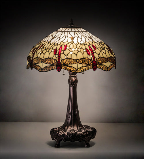 Three Light Table Lamp-Lamps-Meyda Tiffany-Lighting Design Store