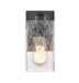 Innovations - 419-1W-BK-CL-LED - LED Bath Vanity - Auralume - Matte Black