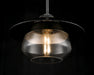 DVI Lighting - DVP42310MF+GR-CL - One Light Pendant - Chevalier - Multiple Finishes and Graphite with Clear Glass