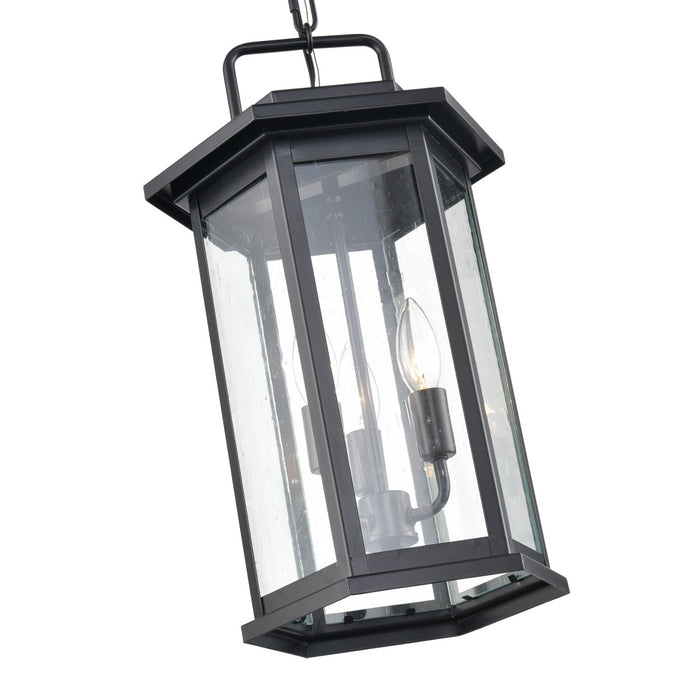 Three Light Outdoor Hanging Lantern-Exterior-Millennium-Lighting Design Store
