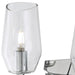 Norwell Lighting - 8162-CH-CL - Two Light Wall Sconce - Gaia - Chrome