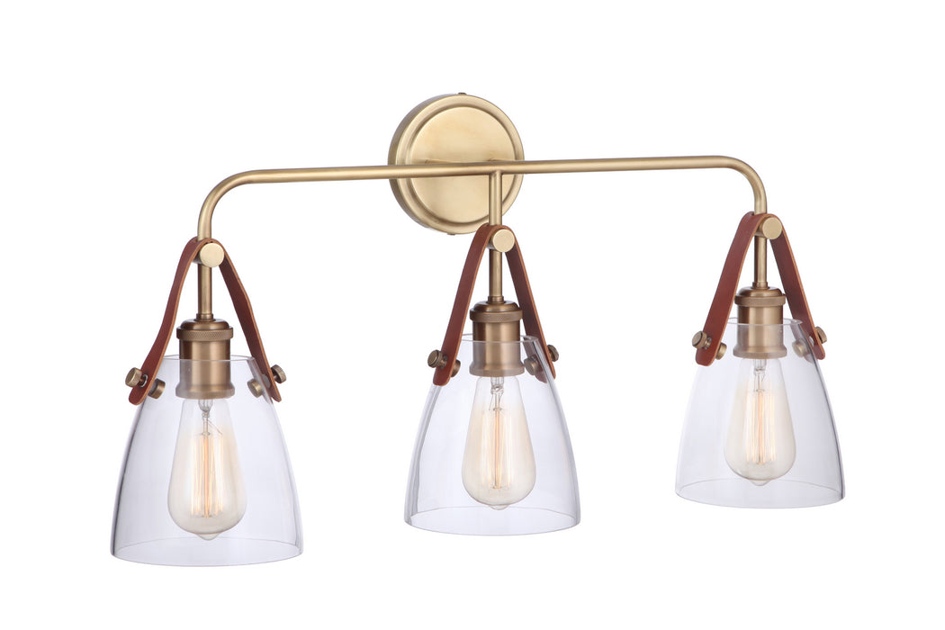 Craftmade - 51303-VB - Three Light Vanity - Hagen - Vintage Brass