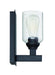 Craftmade - 53161-FB - One Light Wall Sconce - Chicago - Flat Black