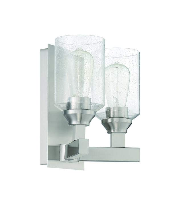 Craftmade - 53162-BNK - Two Light Wall Sconce - Chicago - Brushed Polished Nickel