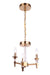 Craftmade - 53253-SB - Three Light Convertible Semi Flush/Pendant - Tarryn - Satin Brass