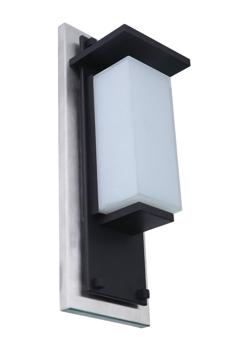 Craftmade - ZA2502-SSMN-LED - LED Outdoor Lantern - Heights - Stainless Steel / Midnight