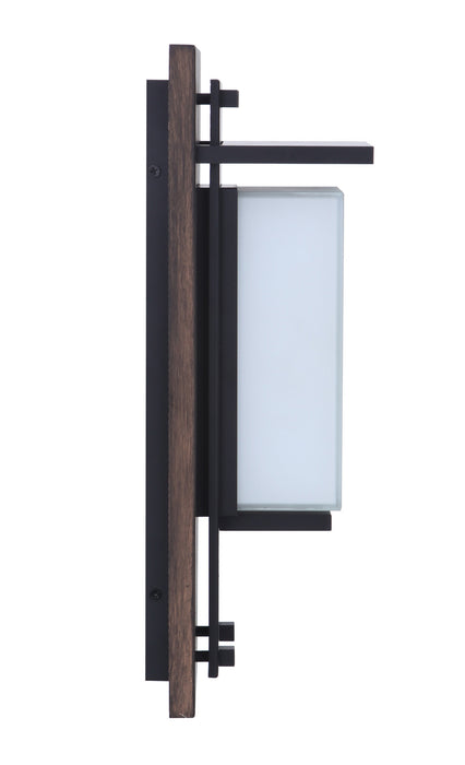 Craftmade - ZA2502-WBMN-LED - LED Outdoor Lantern - Heights - Whiskey Barrel / Midnight