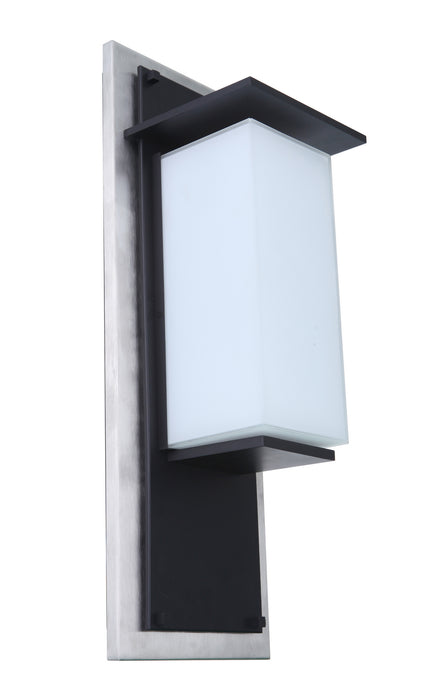 Craftmade - ZA2512-SSMN-LED - LED Outdoor Lantern - Heights - Stainless Steel / Midnight